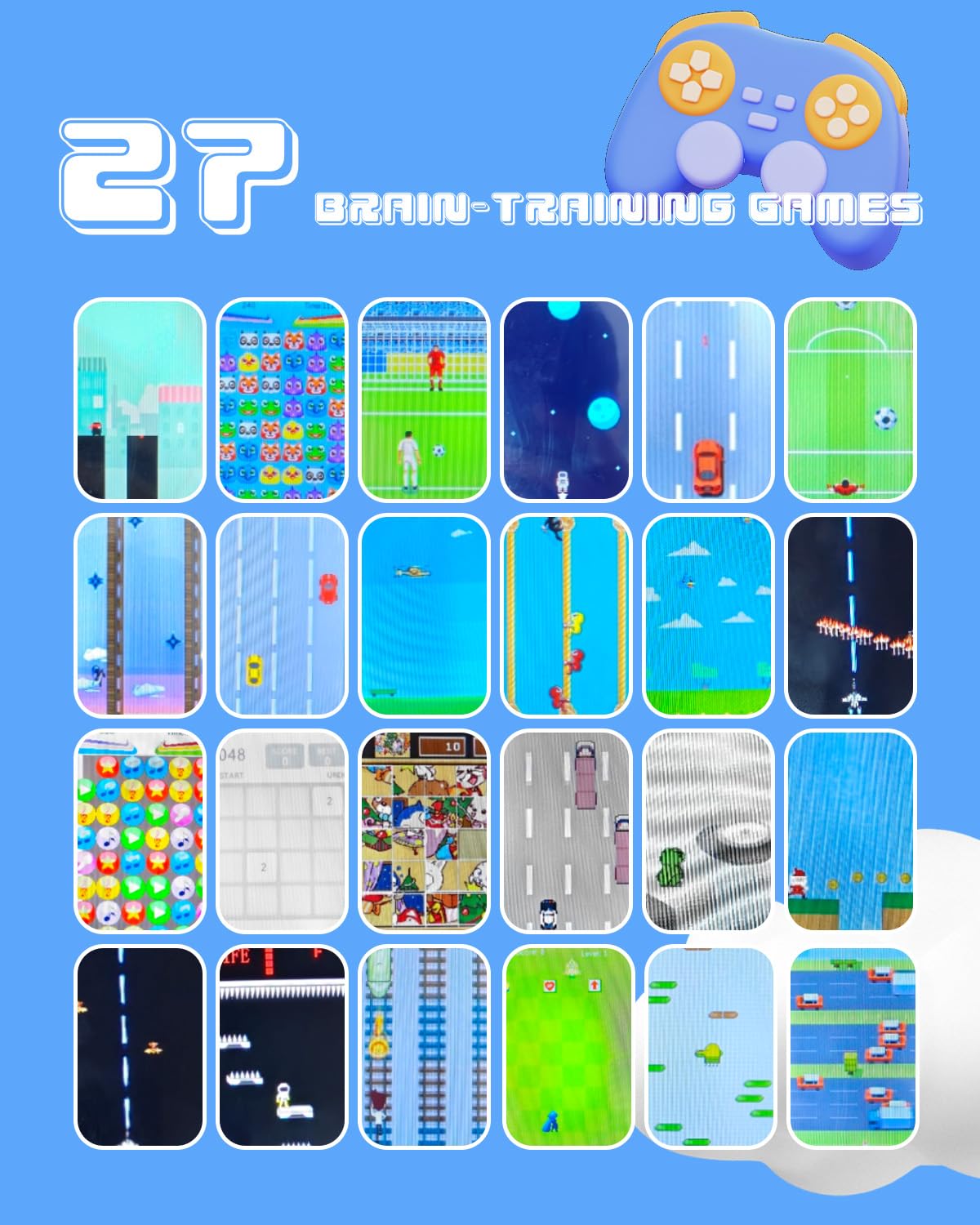 Gandashi Kids Smart Phone showing education games for learning.