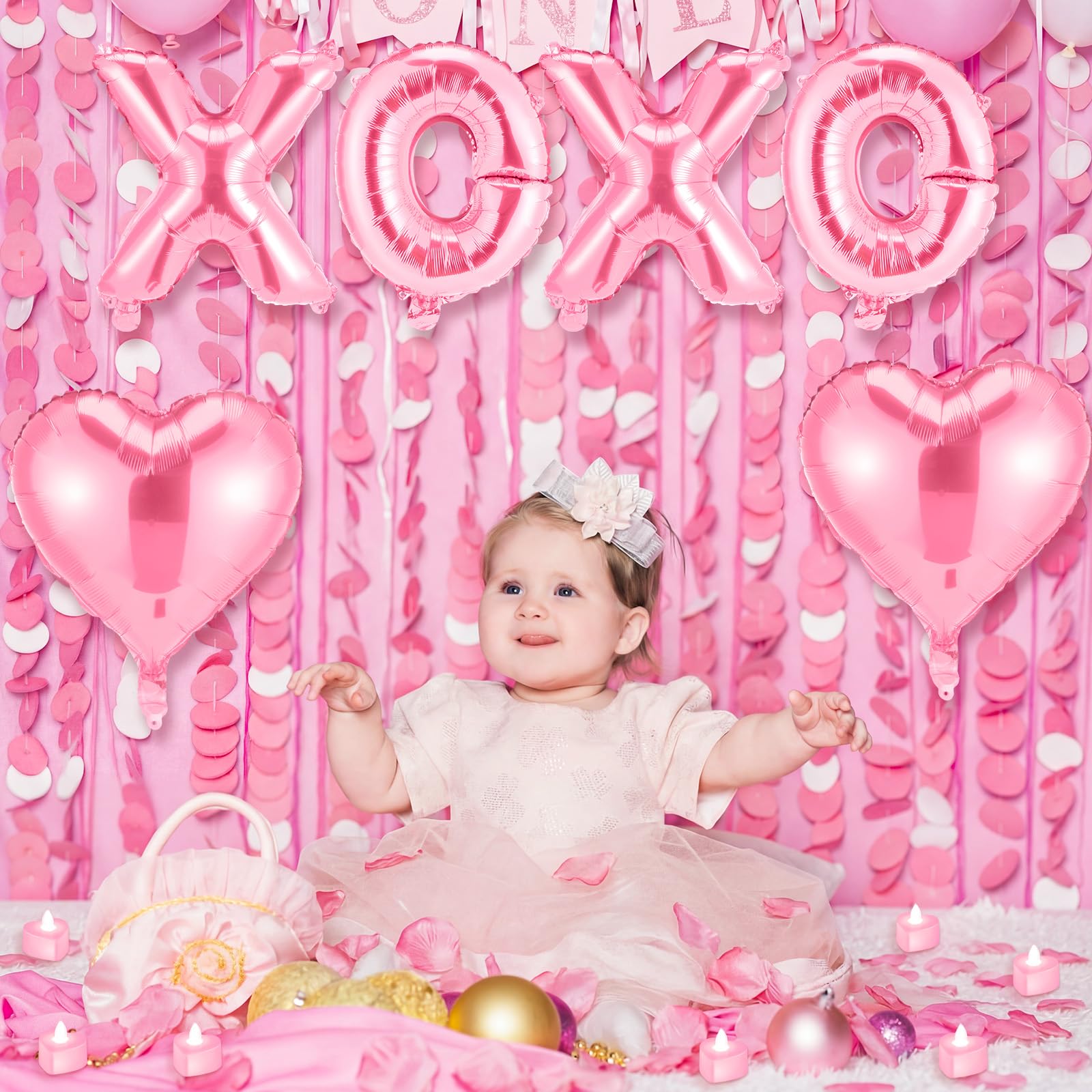 Ganeen pink decor closeup highlights premium materials and reuse potential.
