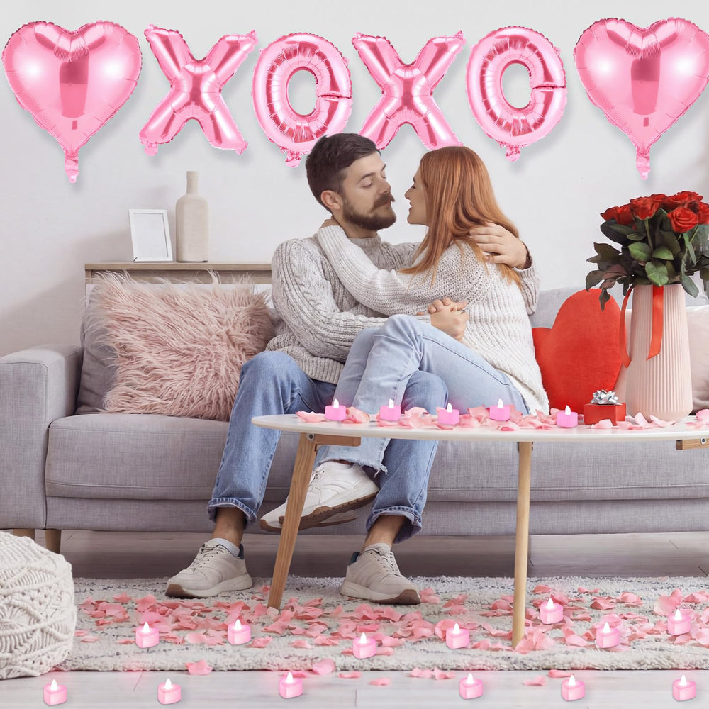 Ganeen pink romantic decor scene enhances celebrations and memories.