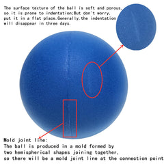 Ganjiang yellow foam ball used for home workouts