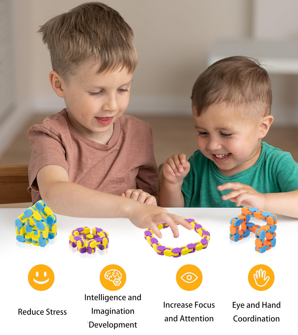 Ganowo click pop track construction for creative configurations and tactile engagement.