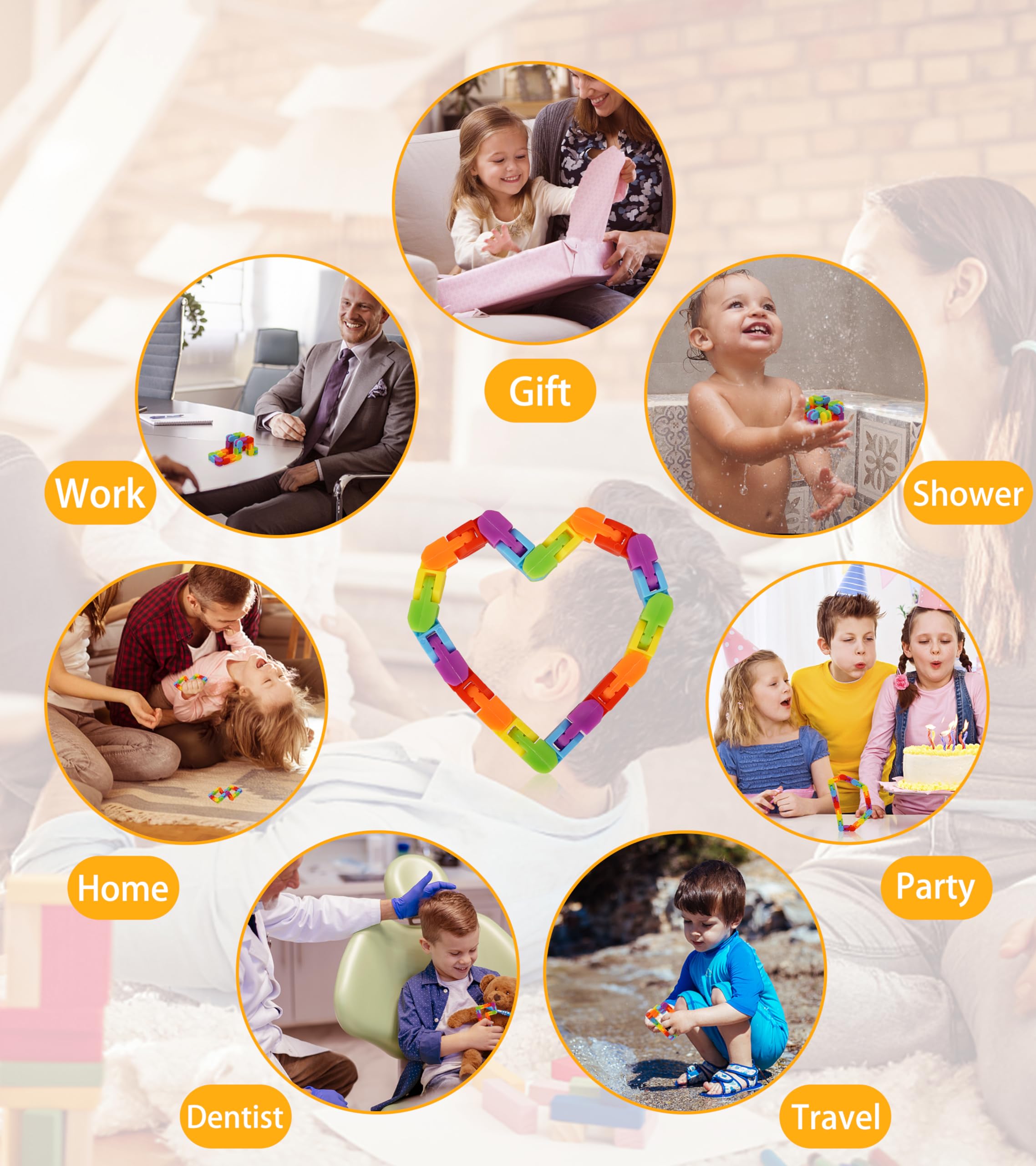 Ganowo wacky track rainbow toy classroom reward setup ready for treasure boxes