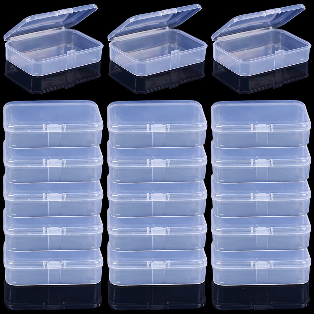 Gansita clear card box snaps closed for secure deck storage