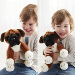 Ganz Boxer H14197 realistic face detail sparks imaginative play.