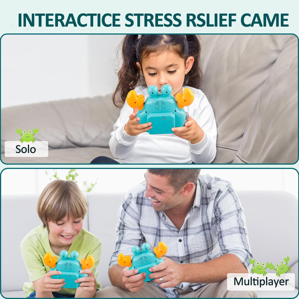 GAPER GO Fast Push Crab colorful design supports varied preferences and play styles