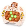 GAPER GO fast push game brown bear; satisfying bubbles to pop for focus.
