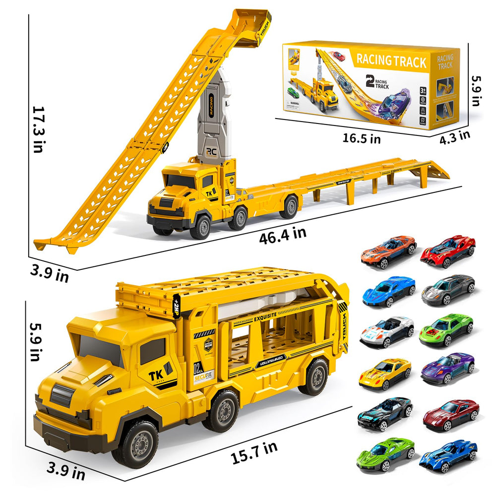Garbo Star 12 die cast cars kit enhances imaginative play and precise car handling.