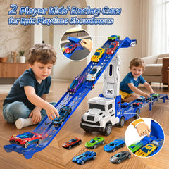 Garbo Star dual-track system locks securely for stable racing.