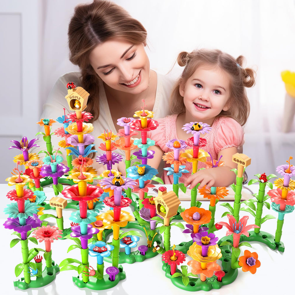 Garbo Star children enjoy hands-on STEM-inspired play with this 235-piece kit.