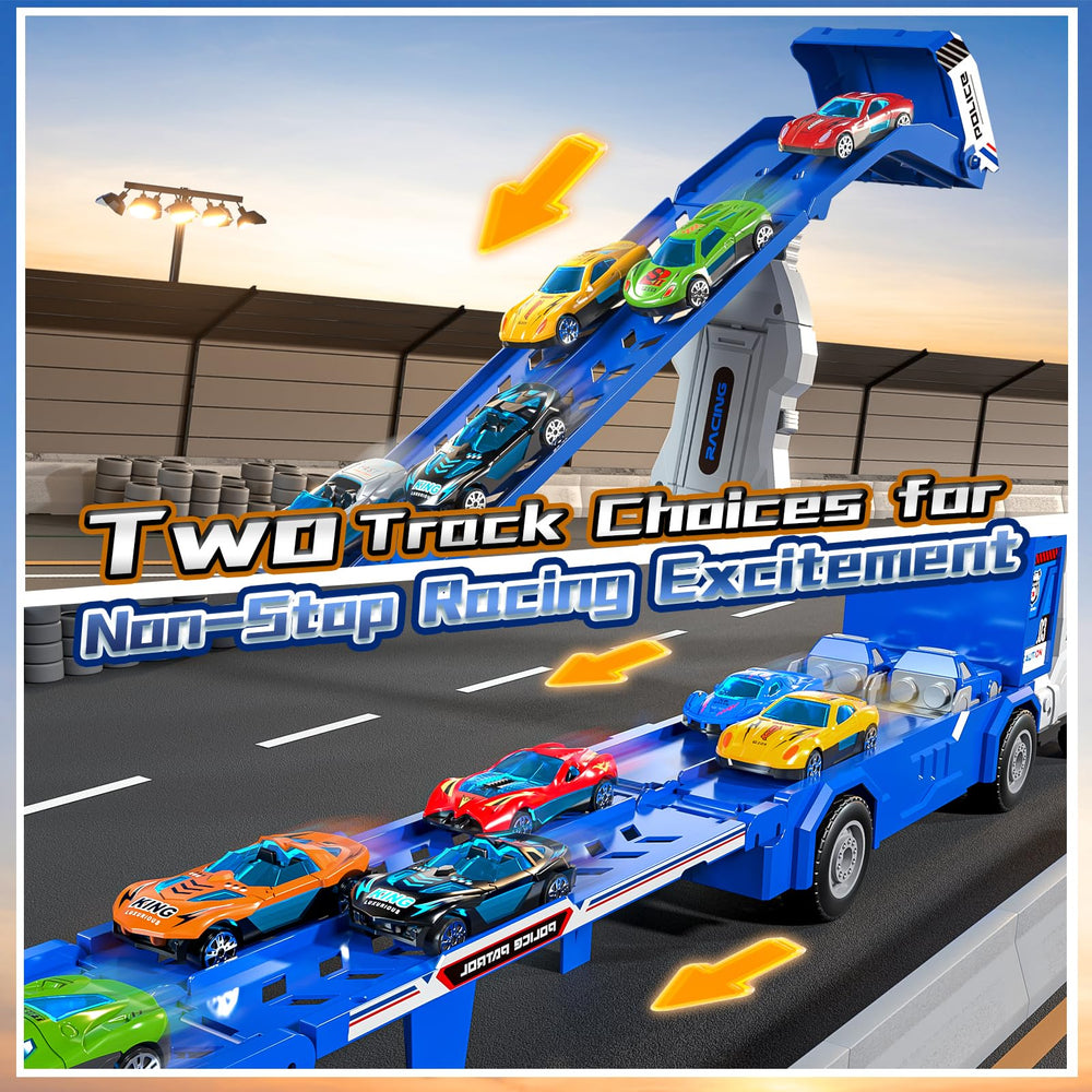 Garbo Star race catapults enable quick launches for exciting races.