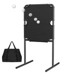 Garbuildman baseball strike zone target setup in backyard for easy practice