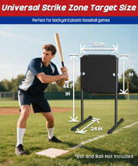 Garbuildman metal frame training tool helps stable outdoor pitching sessions.