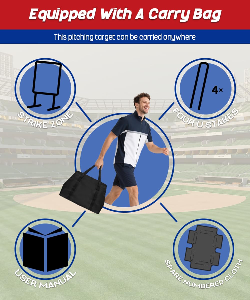 Sturdy freestanding stand resists wind for consistent training sessions.