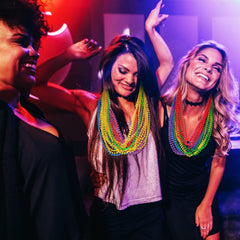 Garma Mardi Gras beads set for party decor and costume moments