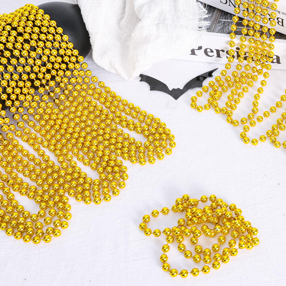 Garma Mardi Gras beads party favors ideal for handing out at events.