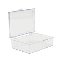 Gary Plastic Packaging 10-pack clear hinged containers, perfect for showcasing collectibles.