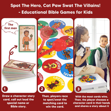 Garybank Bible character cards set of 56 used for interactive learning