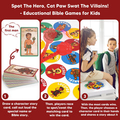 Garybank Bible character cards set of 56 used for interactive learning