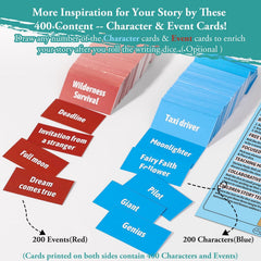 Garybank Character and Event Cards expand plots for engaging short stories and essays
