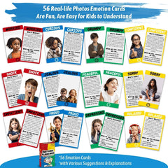 Garybank Emotion Cards color-coded emotions aid quick categorization and discussion.