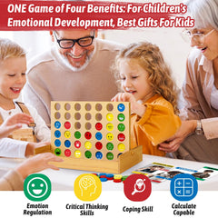 Garybank Feelings Connect colorful discs increase kid participation and learning.