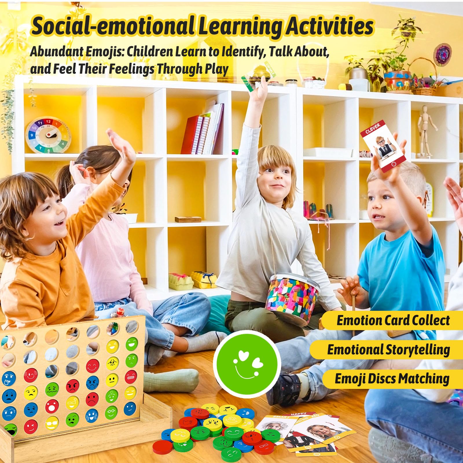 Garybank Feelings Connect gift-ready set sparks thoughtful play.