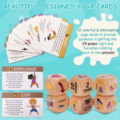 Garybank time and instruction dice with clear guidance for routines