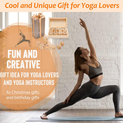 Garybank Yoga Dice beginner guide, great gift for new yogis.