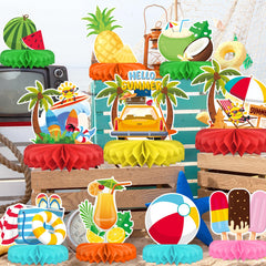 Gatherfun Beach-theme set with easy assembly for stress-free party setup