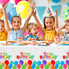 Gatherfun birthday tablecloth pack contents view for easy planning