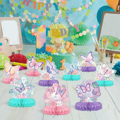 Gatherfun butterfly photo backdrop decor creates memorable moments for photos.