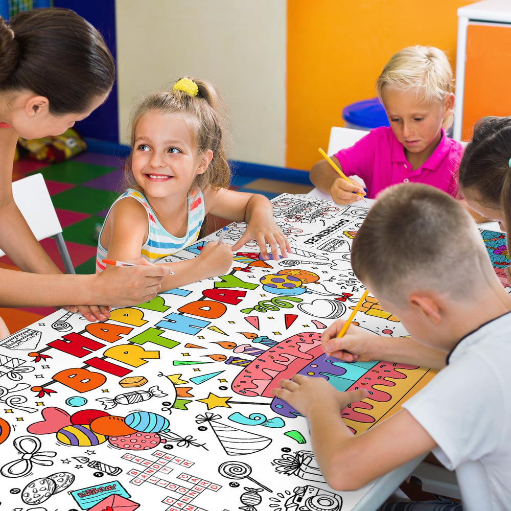 Gatherfun classroom wall decor poster supplies creativity and reduces table clutter