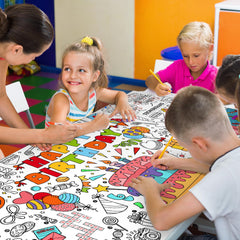 Gatherfun classroom wall decor poster supplies creativity and reduces table clutter