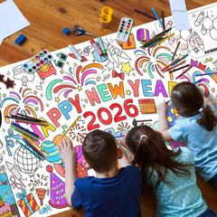 Gatherfun poster rolls up for storage and easy cleanup after events