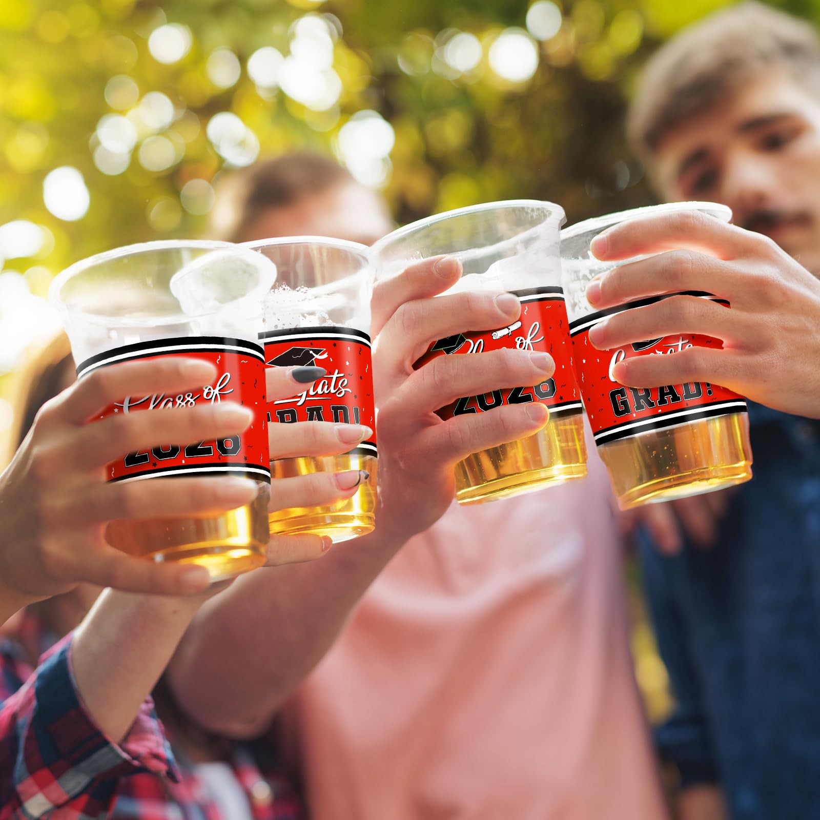 Gatherfun durable leak-resistant cups withstand party handling.
