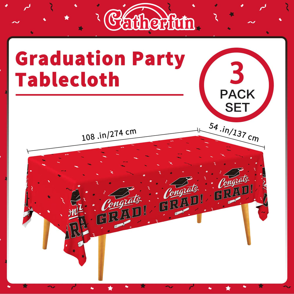 Gatherfun table cover arranged on a stylish graduation table setting