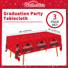 Gatherfun table cover arranged on a stylish graduation table setting