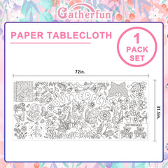 Gatherfun interactive butterfly banner with find differences invites engaging party activities and learning.