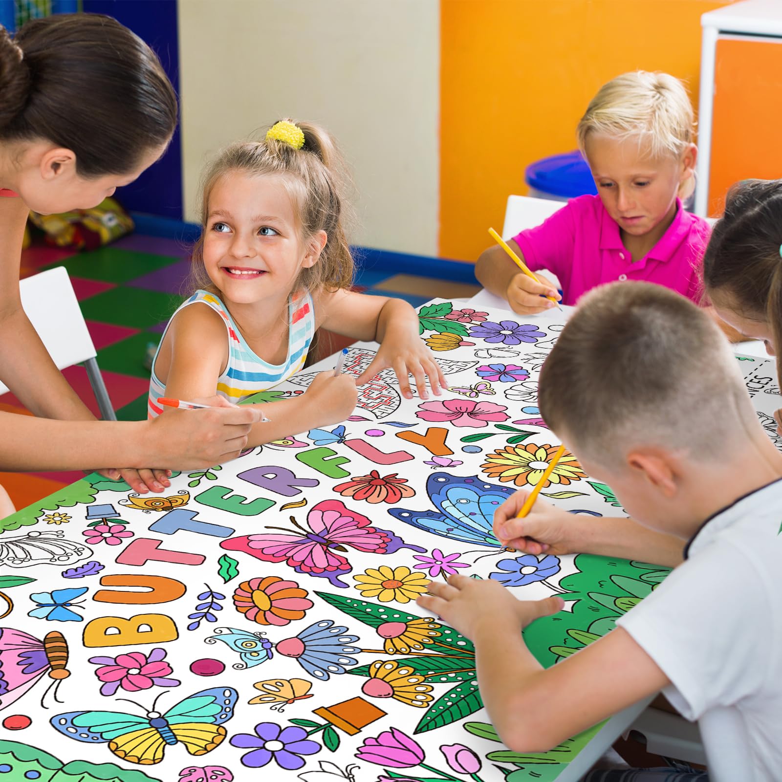 Gatherfun keepsake after coloring turns party art into cherished memories.
