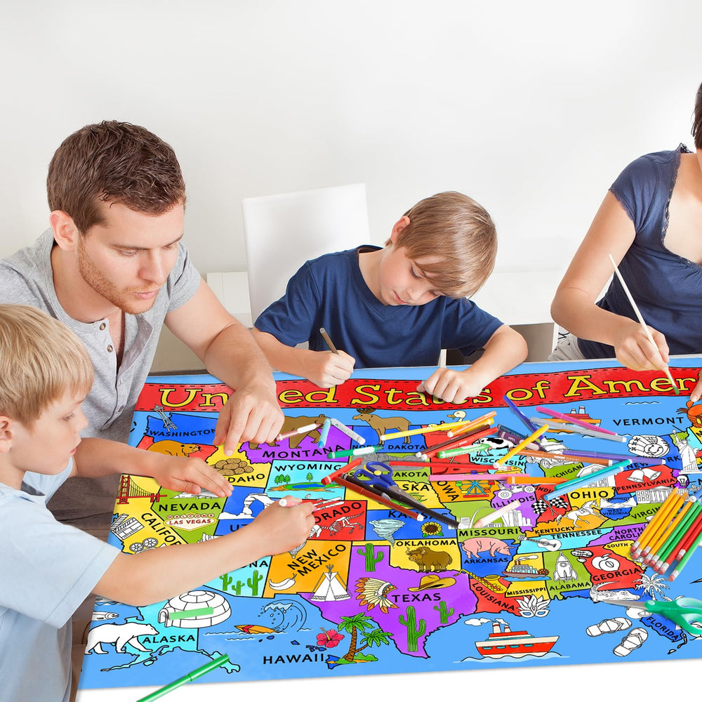 Gatherfun ocean illustration areas invite kids to color imaginative seascapes
