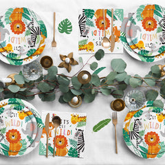 Gatherfun Safari cups 9oz support easy, mess-free drinks.