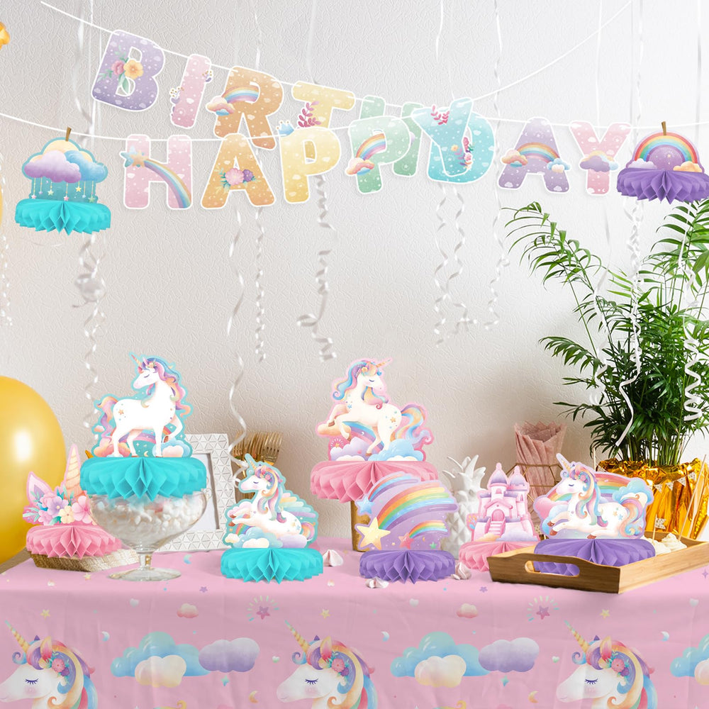 Gatherfun unicorn banner cutouts to enhance photos and decor