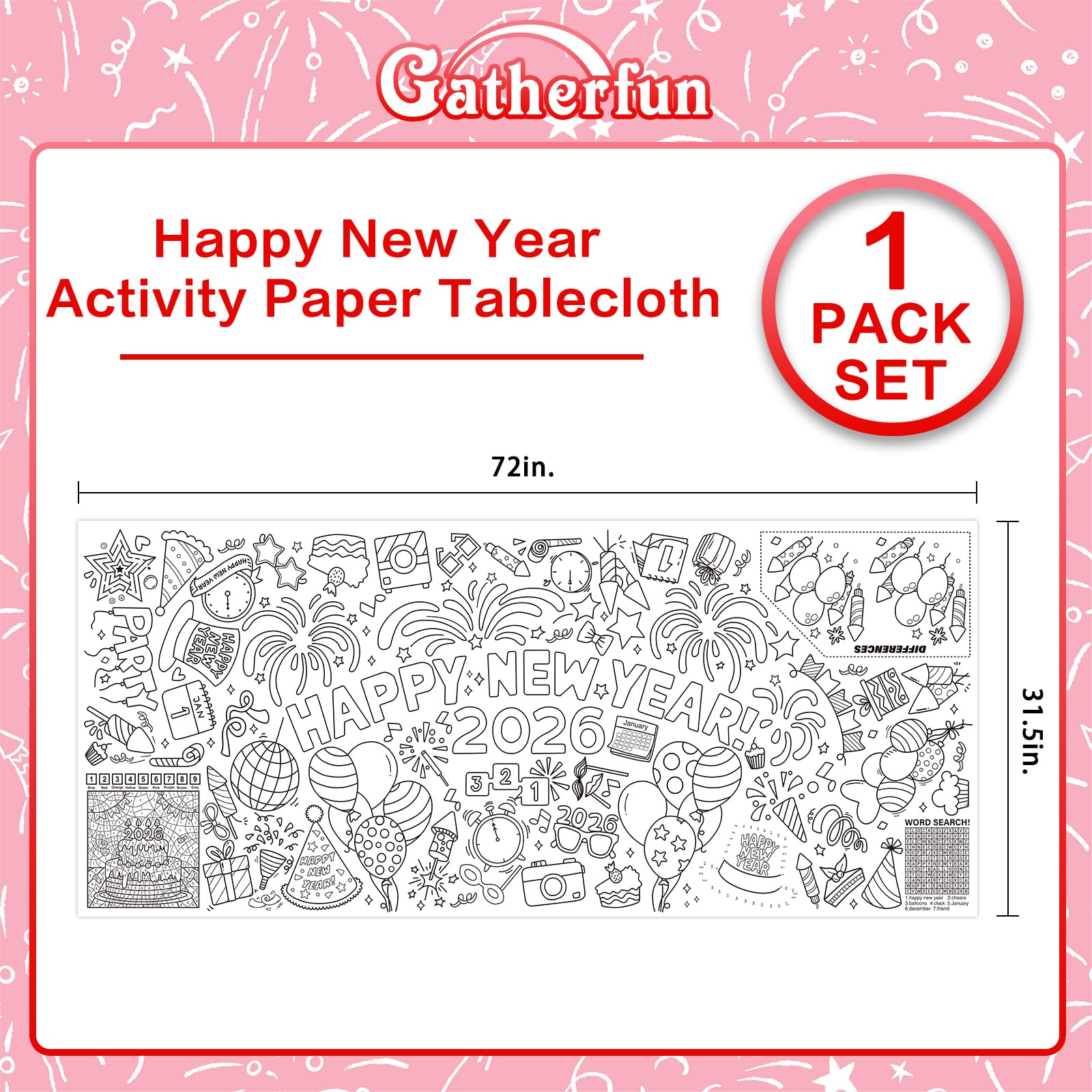 Gatherfun coloring poster surface is watercolor-friendly and durable for young artists