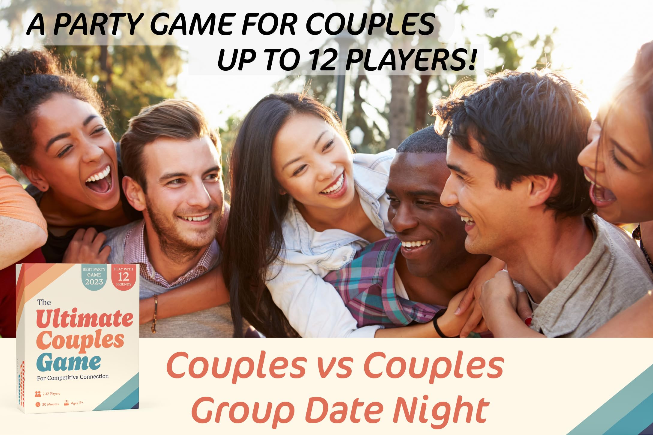 Gatwick Games Ultimate Couples Game drawing card invites creativity and teamwork