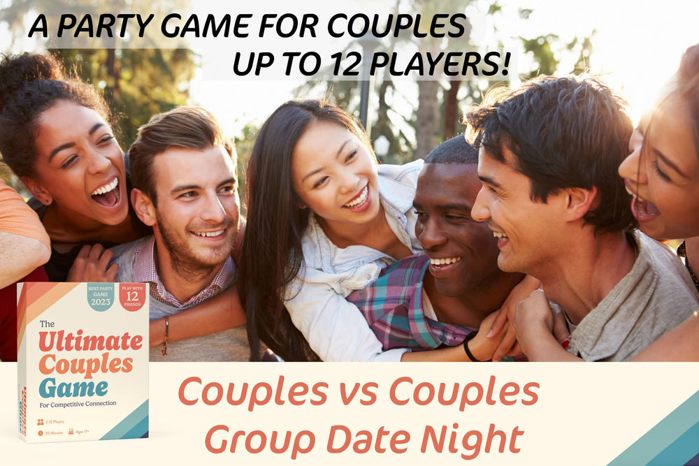 Gatwick Games Ultimate Couples Game drawing card invites creativity and teamwork