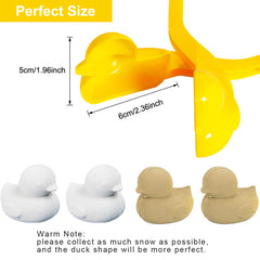 Gawertoy bear-shaped snowball maker clip keeps hands warm during play
