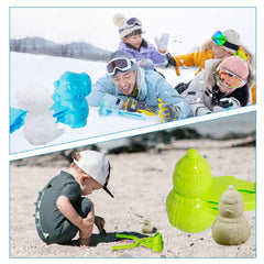 Gawertoy multicolor clips add color to snow play