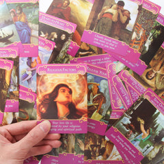 Gayrrnel deck spread illustrates romance themes for daily readings and reflection