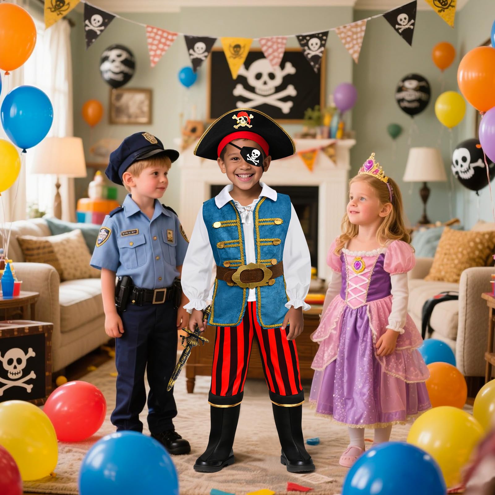 G.C pirate eyepatch sparks adventurous imagination during playtime