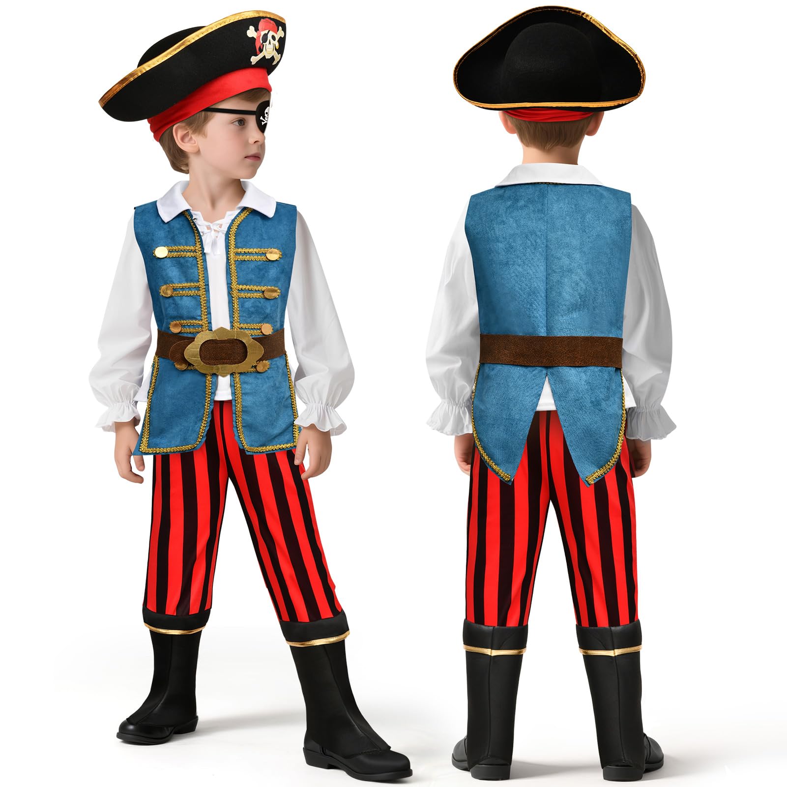 G.C pirate hat completes the outfit for role play and photos